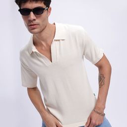 glitchez Street Ease Oversized Polo T-shirt-image-57