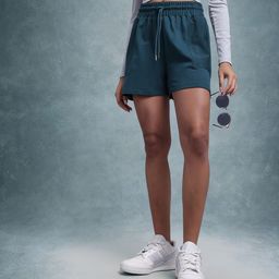 The Roadster Life Co. Women Relax Knit Shorts-image-60