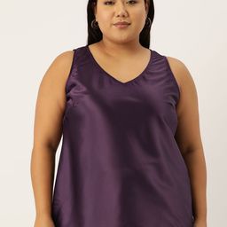 theRebelinme Plus Size Solid Satin Top-picture-13
