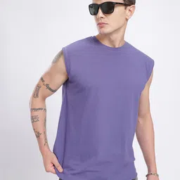glitchez Sleeveless Oversized T-shirt-image-56