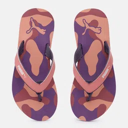 Puma Unisex Peach Pink & Purple Colourblocked Mia V2 Flip Flops-picture-20
