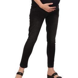mama & bebe Women Comfort Mom Fit High-Rise Trousers-image-64