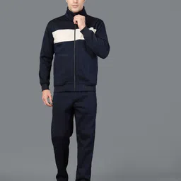 HRX by Hrithik Roshan Coloublocked Cotton Tracksuits-picture-25