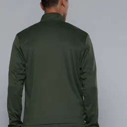 Alcis Men Olive Running Bomber Jacket image 5
