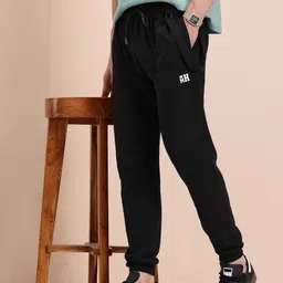 Mast & Harbour Men Solid Relaxed Joggers-picture-41