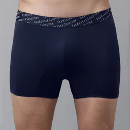 Van Heusen Men Solid 4 Way Stretch 3D Logo Waistband Tactel Trunks - 8905482035835-13