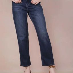 Crimsoune Club Blue Cotton Mid Rise Jeans-image-102