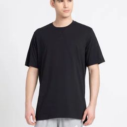 adidas ALL SZN Black Loose Fit Cotton Crew T-Shirt-image-93