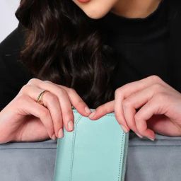 SASSORA NOVA Blue Leather Wallet-picture-28