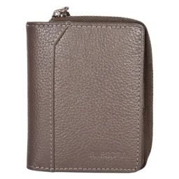 SASSORA NEO Grey Leather Textured Wallet-picture-22