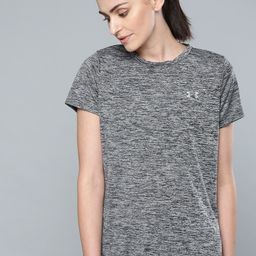 UNDER ARMOUR Women Grey Tech SSC Twist T-shirt-image-14