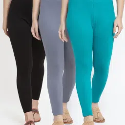 Gracit Multicolor Regular Fit Leggings-picture-26
