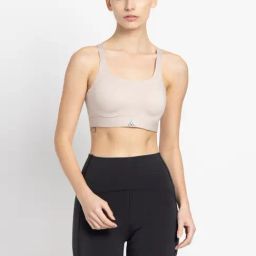 adidas Brown Training Bra-image-99