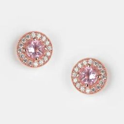 Shaya 92.5 Sterling Silver Rouge Glow Earrings for Women-image-22