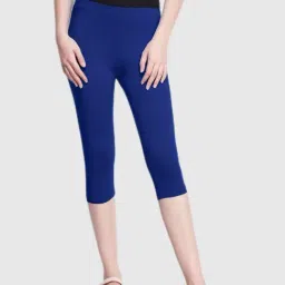 Dollar Missy Blue Skinny Fit Capris-image-43