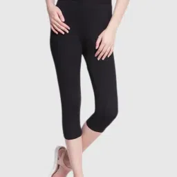 Dollar Missy Black Skinny Fit Capris-image-92