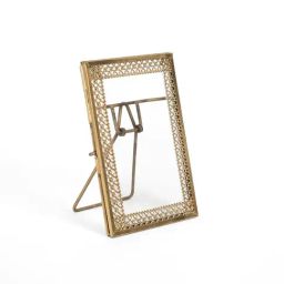 Home4U 'Paziah' Golden Iron Photoframe - Set of 1-image-23