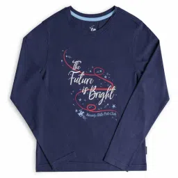 Beverly Hills Polo Club Kids Navy Graphic Print T-Shirt-picture-4