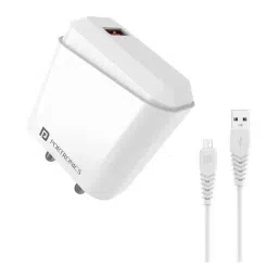 Portronics Adapto 40 M 18W Quick Charge Mobile Charger with Smart Protection Chip (White)-13