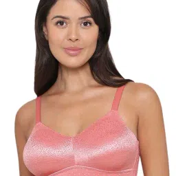 Wacoal Red Self Pattern T-Shirt Bra-picture-3