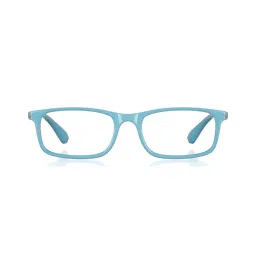 Enrico Eyewear Blue Rectangular Unisex Eye Frames - Computer Glasses image 4