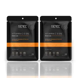 RENEE Vitamin C 0.5% Sheet Mask - Pack of 2 image 1