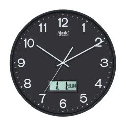 Ajanta - Home Decore Clock - 9167 - Black-image-54