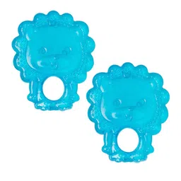 Adore Set Of 2 Luscious Water Filled Eva Teether- Blue-46