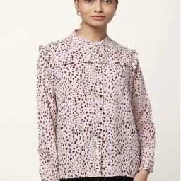 Annabelle by Pantaloons Pink Printed Shirt-picture-20