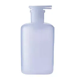 Abdos 125 ml Capacity and 101.8 mm Height White LDPE Dropping Bottle, P11302 (Pack of 12) image 1