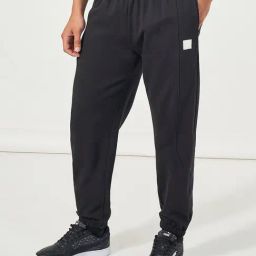 Styli Black Relaxed Fit Joggers-picture-34