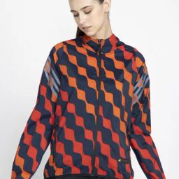 adidas Red & Black Printed Jacket-image-53