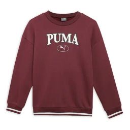 Puma Kids Maroon Printed Full Sleeves Sweatshirt-image-97