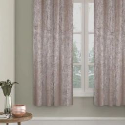 HOSTA HOMES Brown Polyester Long Window Blackout Curtain-8