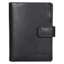 SASSORA JADE Black Leather Bi-Fold Wallet-picture-17