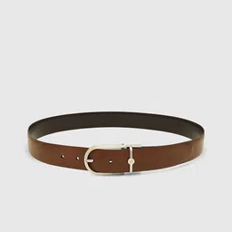 Blackberrys Men Leather Reversible Formal Belt-image-3