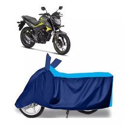 Auto Pearl Two Wheeler Cover for Honda CB Hornet 160 - Cyan, Blue-image-100