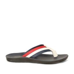 Bata Kids Blue & White Flip Flops-image-45