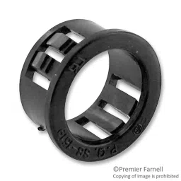 TR FASTENINGS Open Bushing, Nylon 6.6, 31.8mm, Round, TRPGSB-6A (Pack of 50 Pcs)-image-1