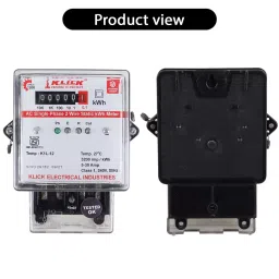 KLICK Smart Meter, Static Meter, Counter Display, Heavy Duty, Class 1 Accuracy, Multi-function Energy Meter Static-290 image 2