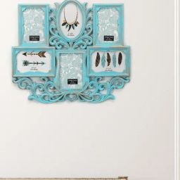 @home Aqua Polypropylene 6-In-1 Collage Scroll Photo Frame-image-42