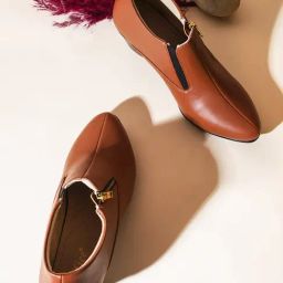 The White Pole Women's Tan Casual Boots-image-80