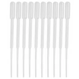 Lab Junction 3  ml Plastic Graduated Transfer Pipette LJ-801 Pack of 10 Pcs-40