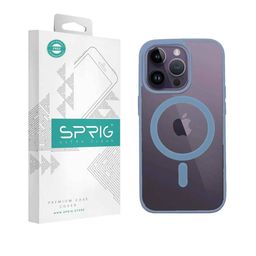 SPRIG Solid Printed iPhone 14 Pro Max Back Case Mobile Accessories-image-4