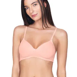 Amante Pink Non Wired Padded T-Shirt Bra-32