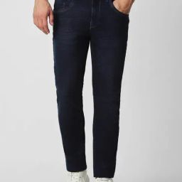 Van Heusen Denim Labs Navy Skinny Fit Jeans-image-63