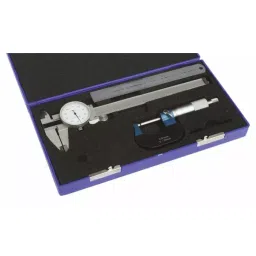 RS PRO Metric & Imperial Dial Caliper, Micrometer, Rule Measuring Set Model No 8412527-image-46