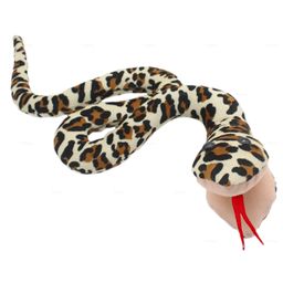 Tickles Hissing Cleo Snake Stuffed Soft Plush Animal Toy for Kids Room (Size: 55 cm Color: Cream)-image-44