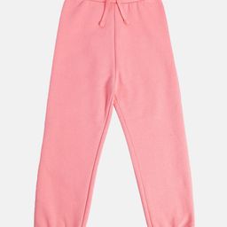 MINI KLUB Cotton Solid Joggers - Pink-image-39