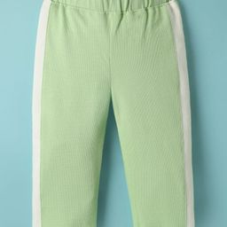 Little Kangaroos Cotton Knit Full Length Leggings - Light Green-picture-28